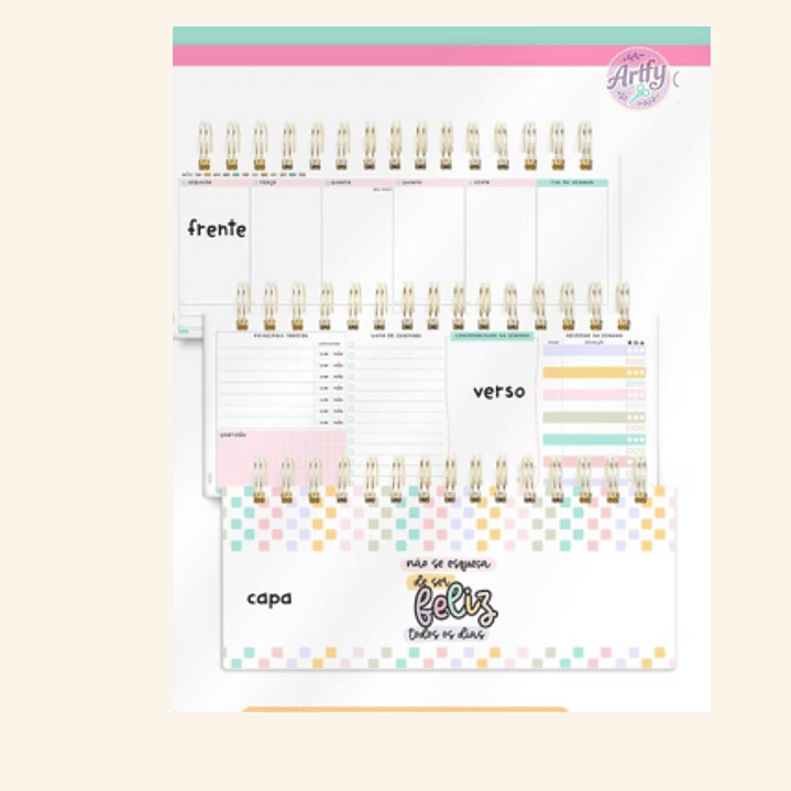 Desk Planner color 2026