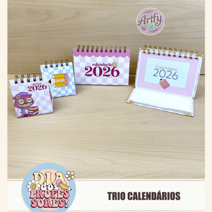 Trio Calendário 2026