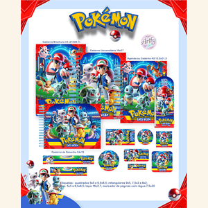 KIT Encadernação POKÉMON