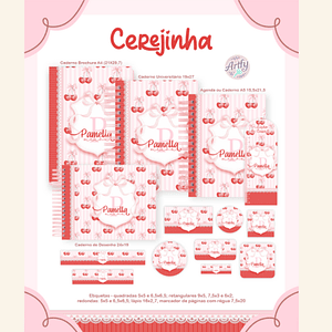 KIT Encadernação CEREJINHA
