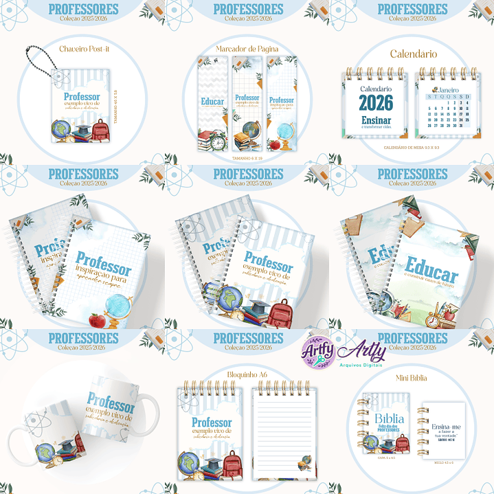 Encadernação Dia Dos Professores Masculino 1
