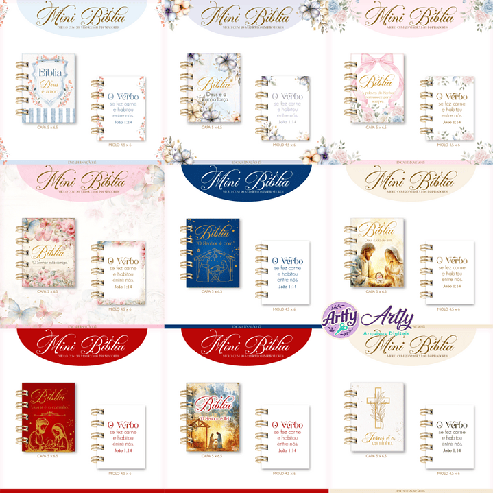 Mini Bíblias 1