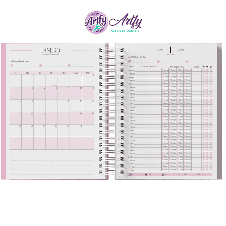 Agendamento Cílios e Sobrancelhas 1