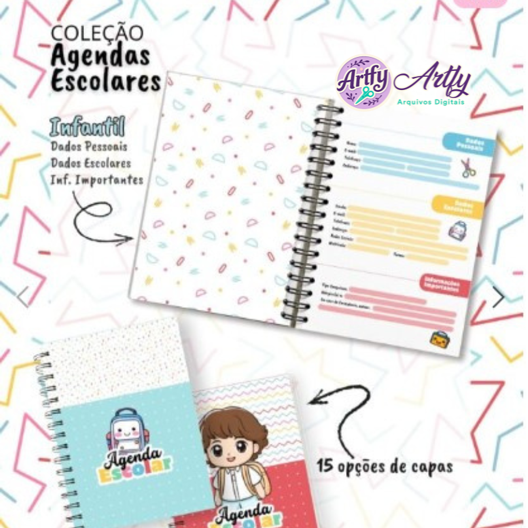 Coleção Agenda Escolar 2026 1