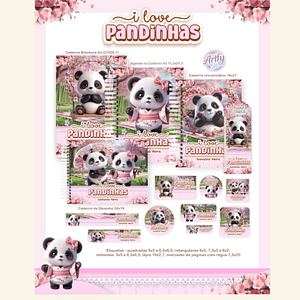 kit Encadernação PANDINHAS