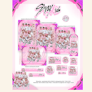 kit Encadernação STRAY KIDS