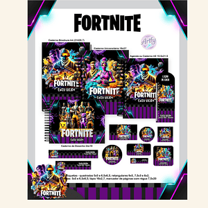 kit Encadernação FORTNITE