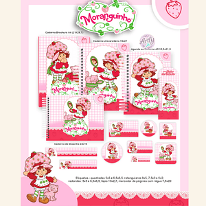 Kit Encadernação MORANGUINHO