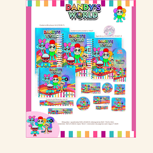 Kit Encadernação  DANDYS WORLD