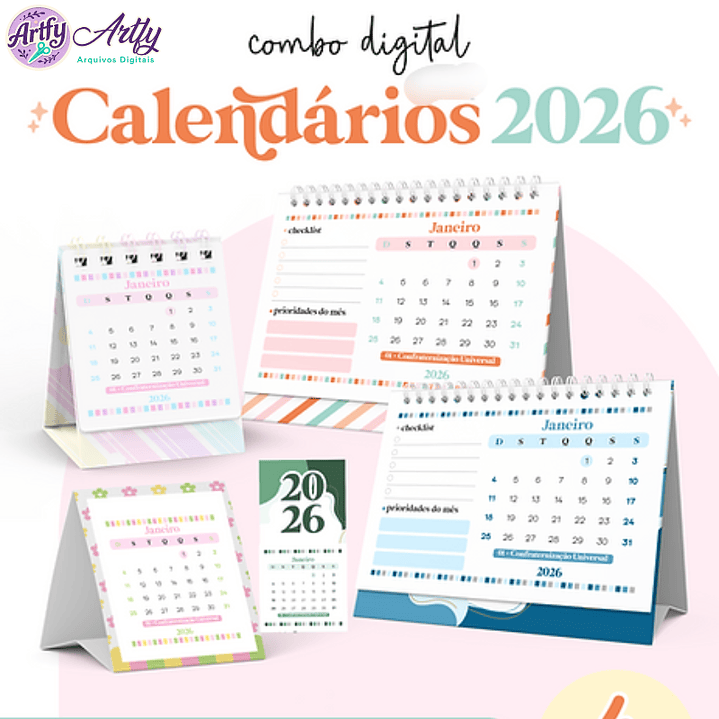 Combo Calendários 2026 1