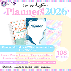 Combo Digital Planners 2026