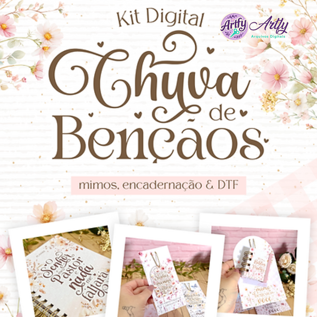 Kit Digital Chuva de Bençãos 1