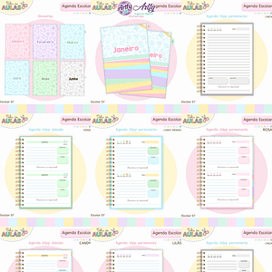 Pack Agendas Escolares A5
