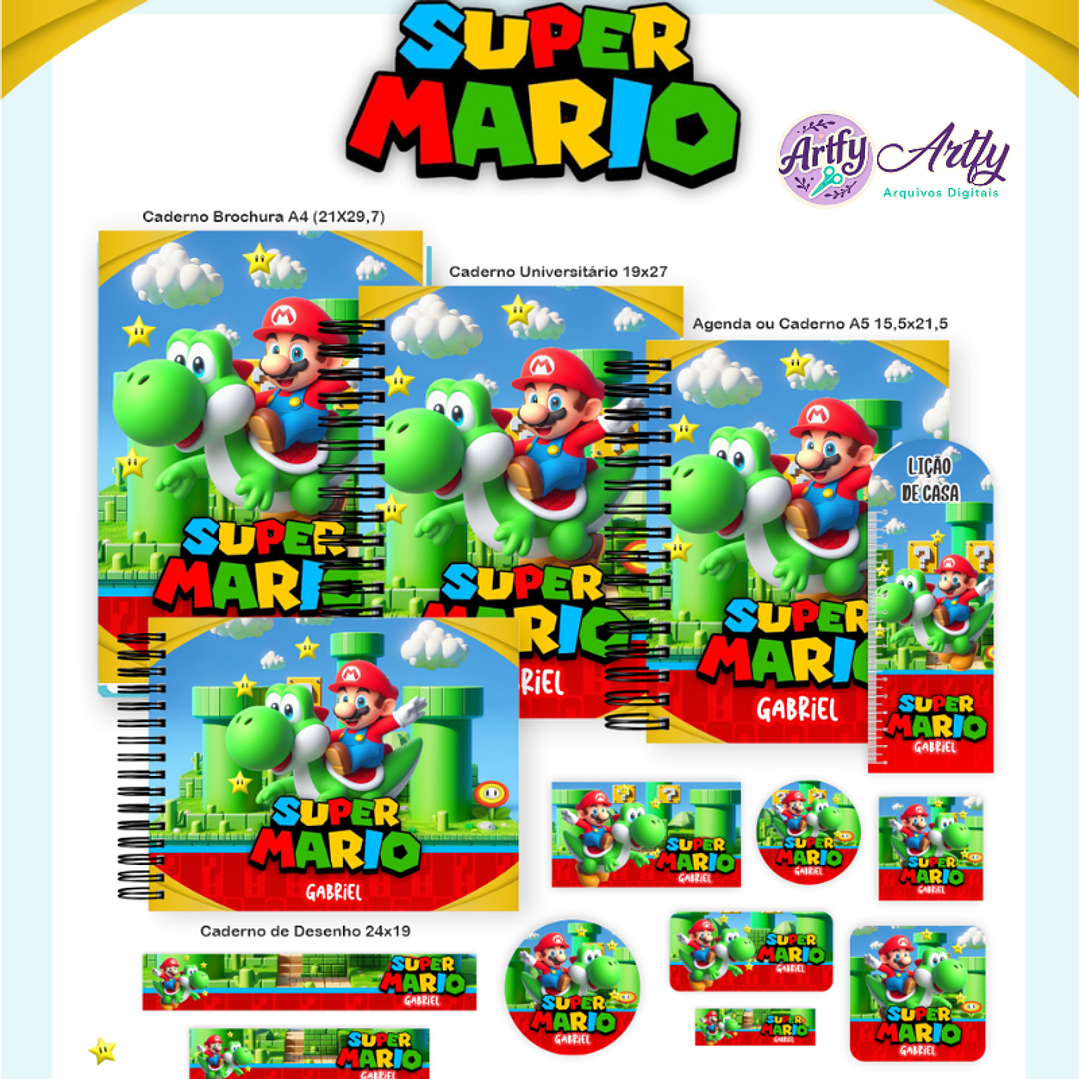 Brindes Super Mário 1