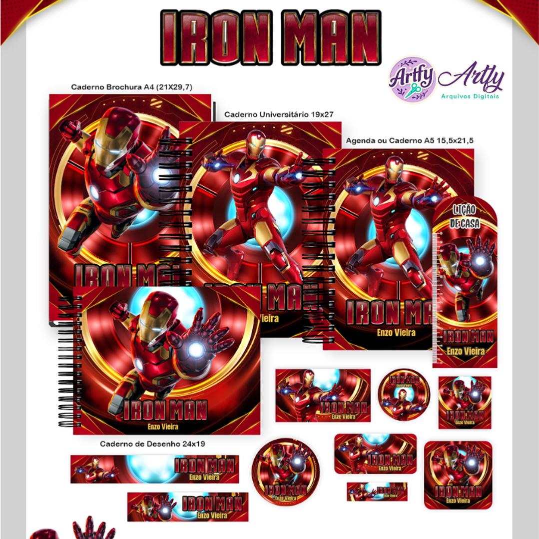 Brindes Homem de Ferro 1