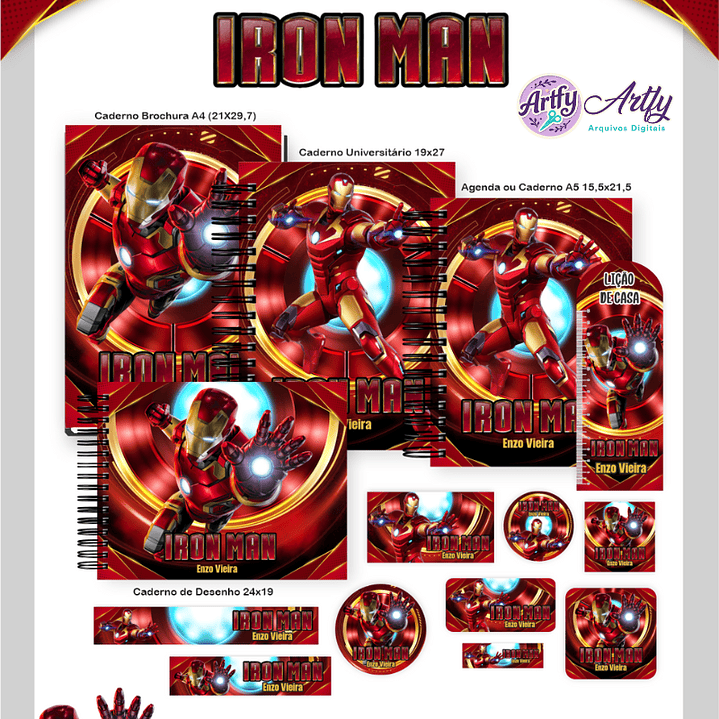 Brindes Homem de Ferro 1