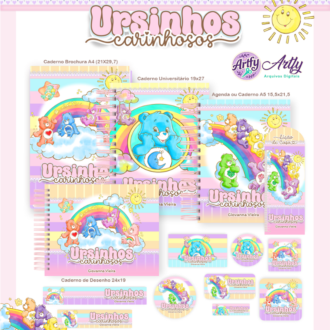 Brindes Ursinhos Carinhosos 1