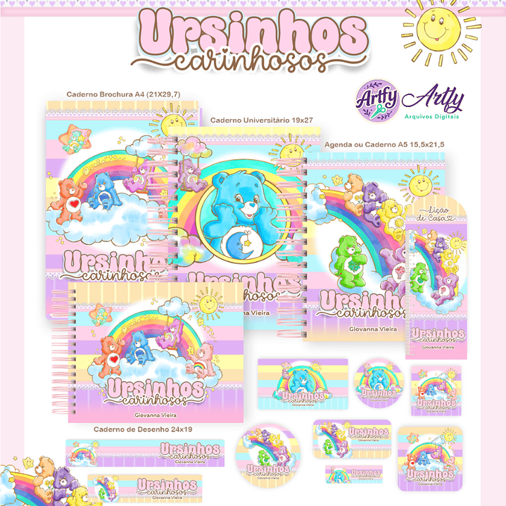 Brindes Ursinhos Carinhosos 1