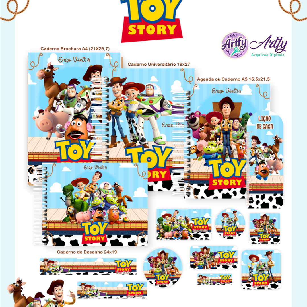 Brindes Toy Story 1