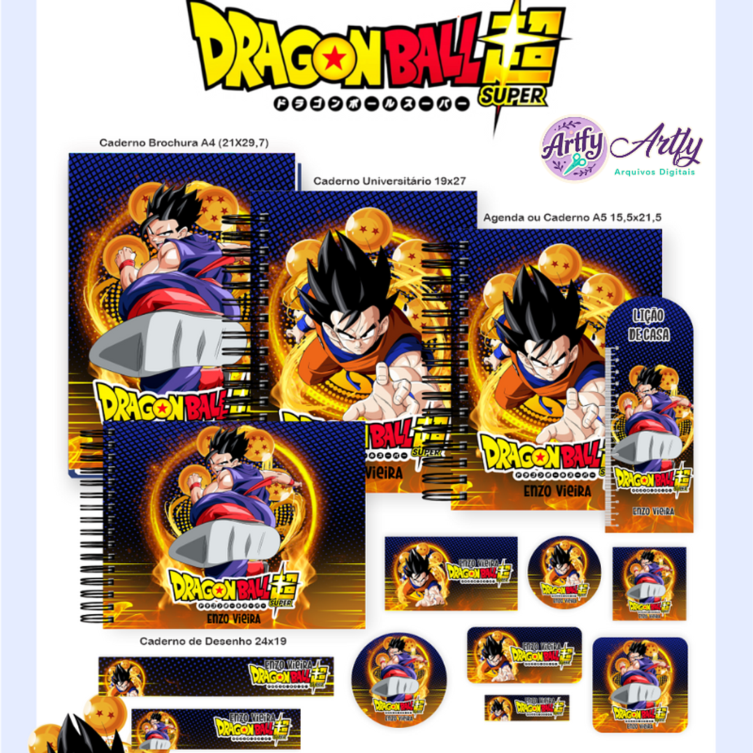 Brindes Dragon Ball Z 1