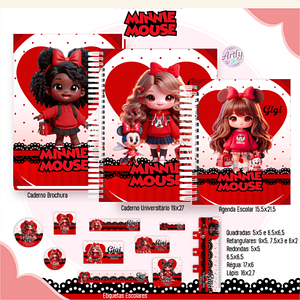 Combo Escolar MINNIE