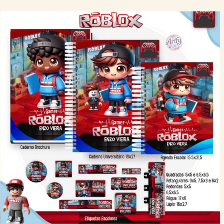 Combo Escolar ROBLOX 1