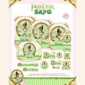 Combo Escolar  A PRINCESA E O SAPO