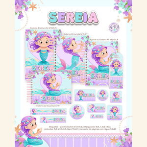 Combo Escolar SEREIA CUTE