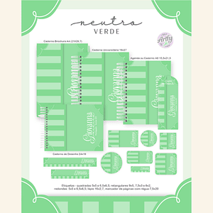 Combo Escolar NEUTRO VERDE