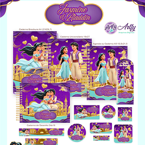 Brindes Jasmine e Aladdin