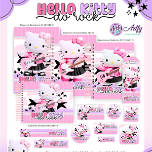 Brindes Hello Kitty do Rock