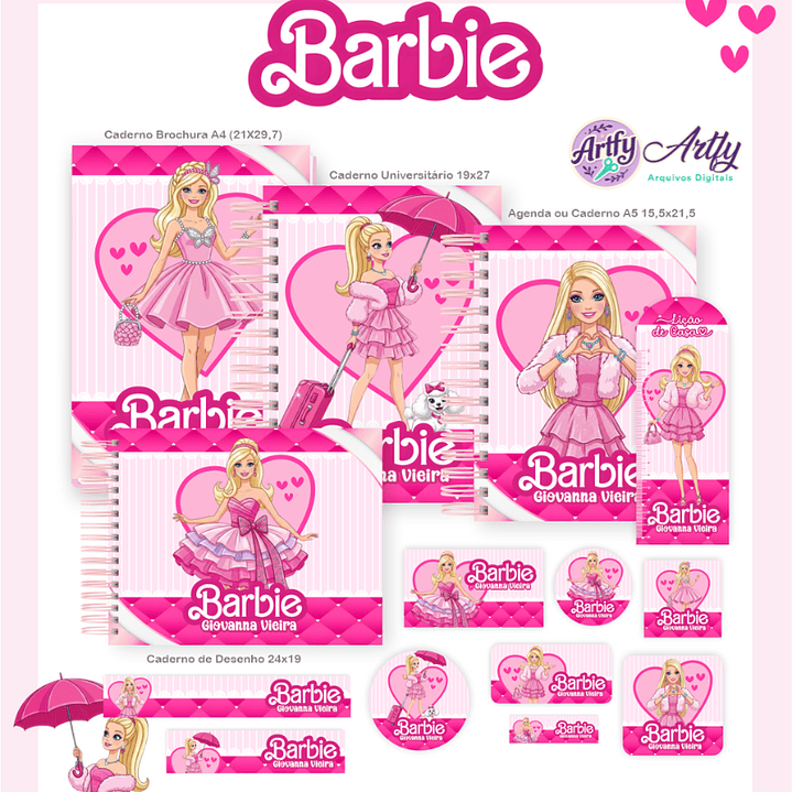 Brindes Barbie 1