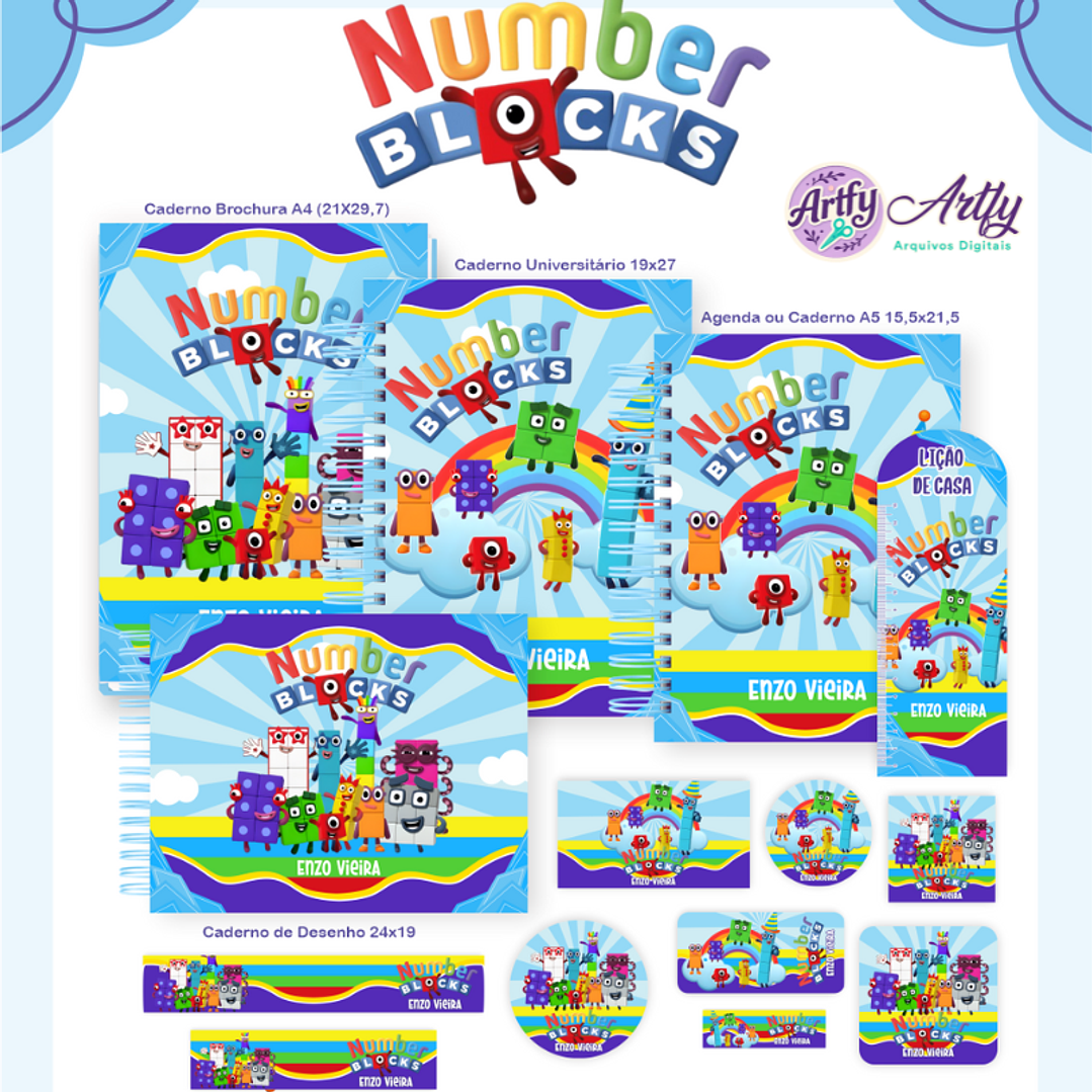 Brindes Numberblock 1