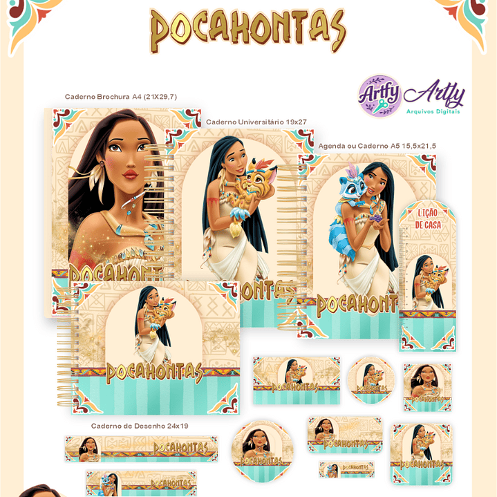 Brindes Pocahontas 1