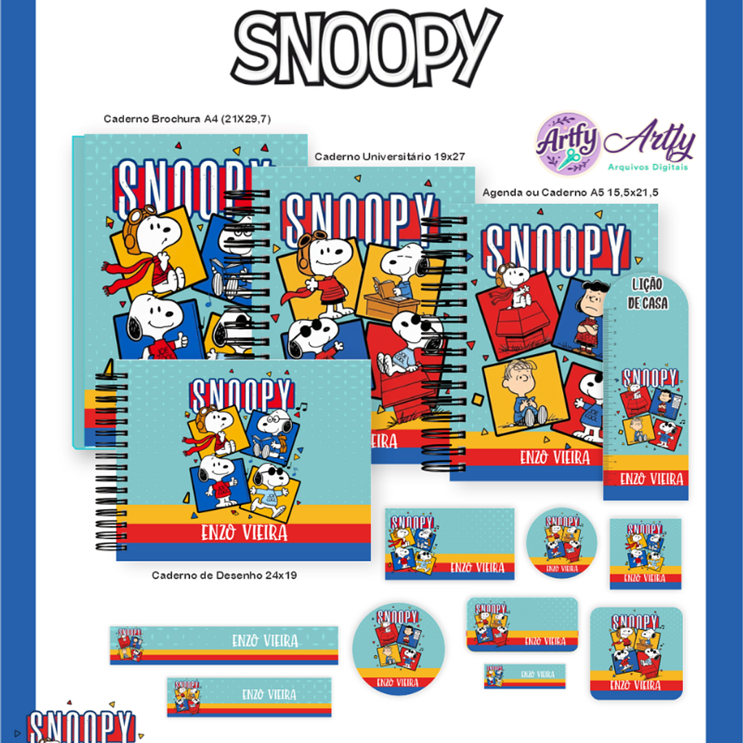 Brindes Snoopy 1