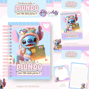 Combo Financeiro - Conhecendo o Mundo Stich