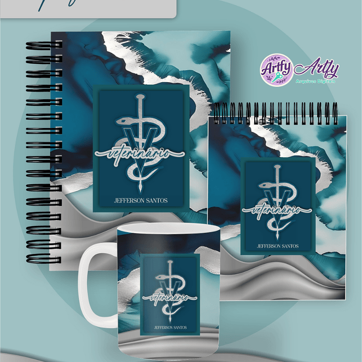 Pack Profissões - Masculina Marmorizada 1