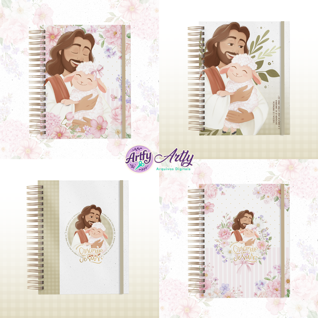 Caderno Aprendendo e Crescendo com Jesus 1