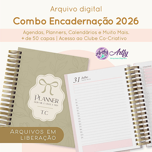 Combo Encadernação 2026
