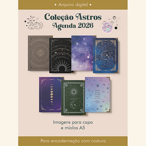 Agenda 2026 Coleção Astros Costura