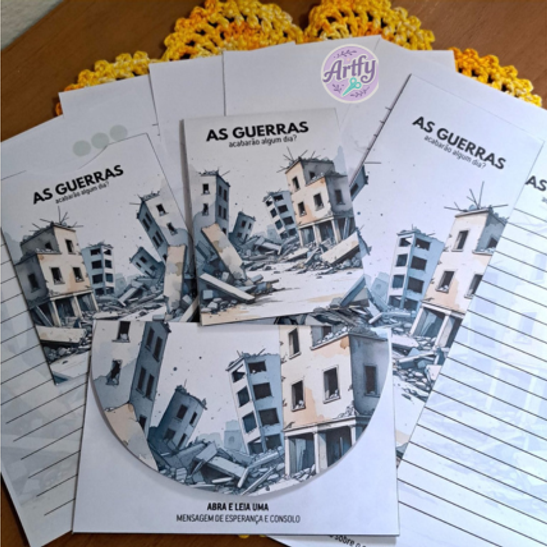 COMBO ENVELOPES E CARTAS CAMPANHA SETEMBRO MODELO CLEAN 1