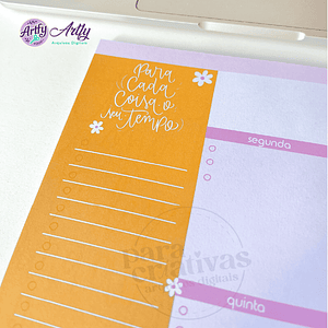 Organização Semanal Seu Tempo