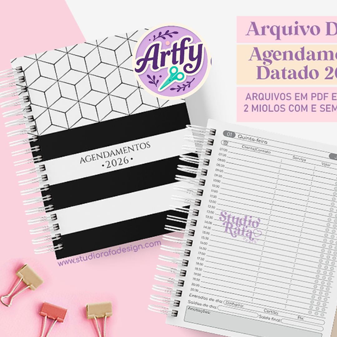 Agendamento Datado 2026 Neutro 1