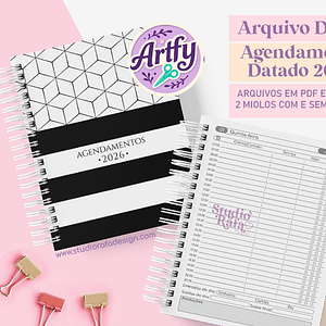 Agendamento Datado 2026 Neutro