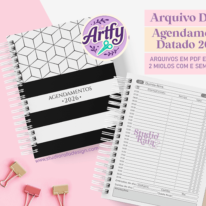 Agendamento Datado 2026 Neutro 1