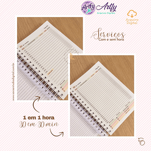 Agendamentos Serviços 2026 - 8 Cores