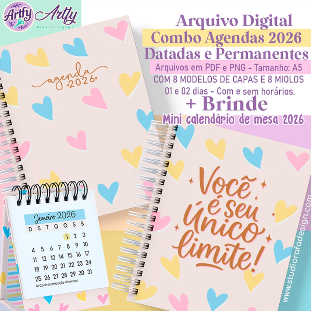 Agendas e Calendário 2026 1