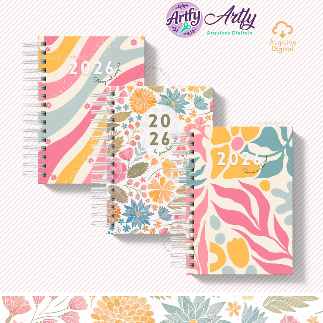 Capas Coleção Florescer - 2026 1