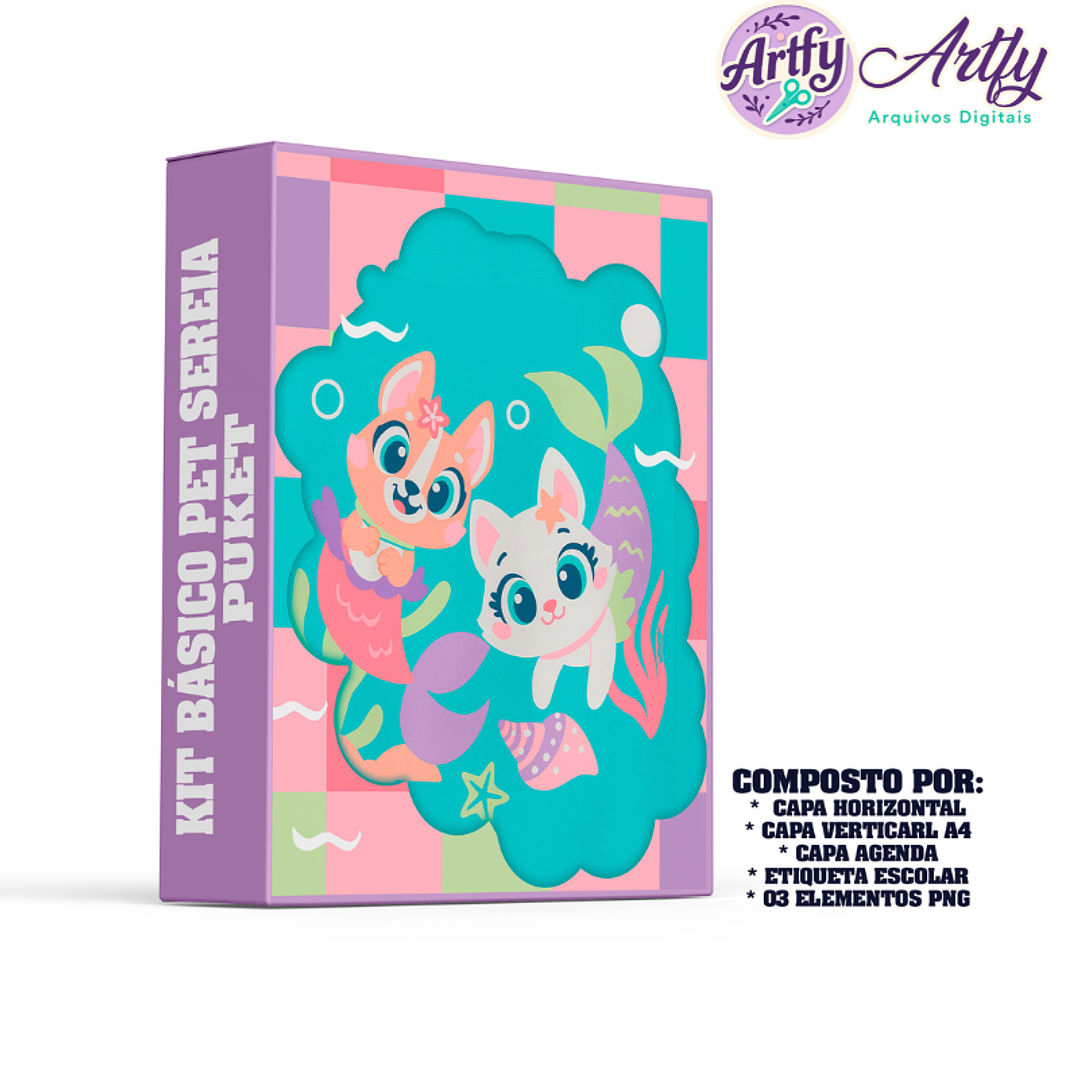 Kit Básico Pet Sereia 1