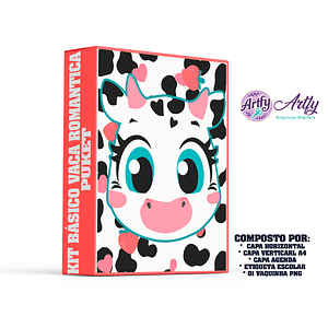 Kit Básico Vaca Romântica